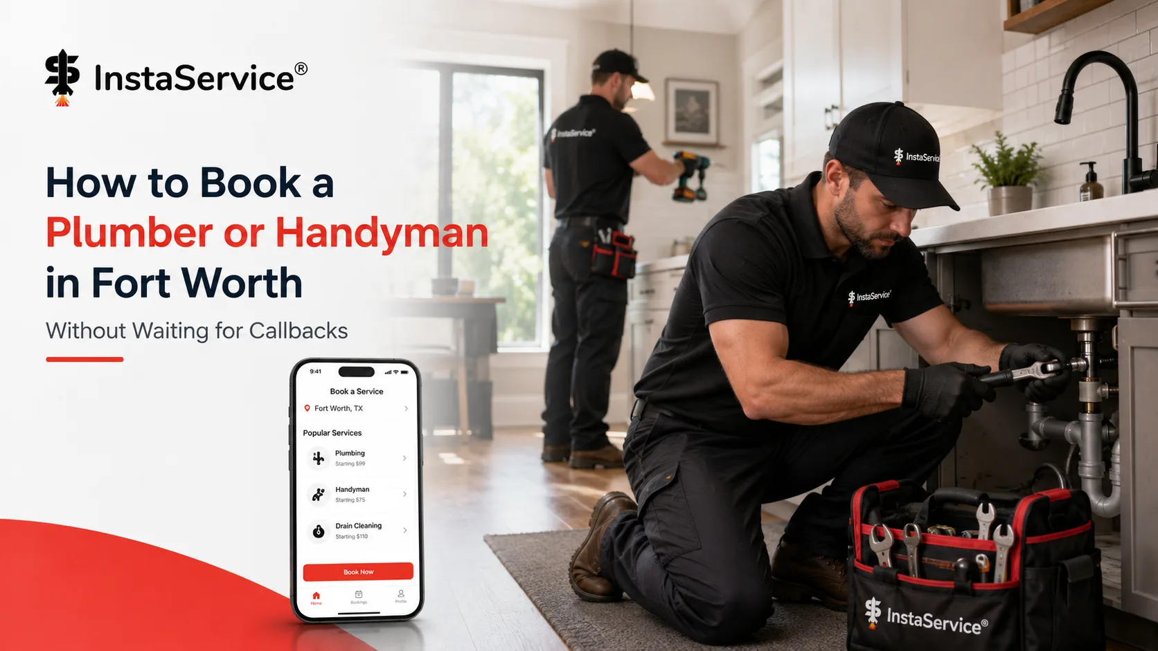 Booking a Plumbing or Handyman Services in Fort Worth