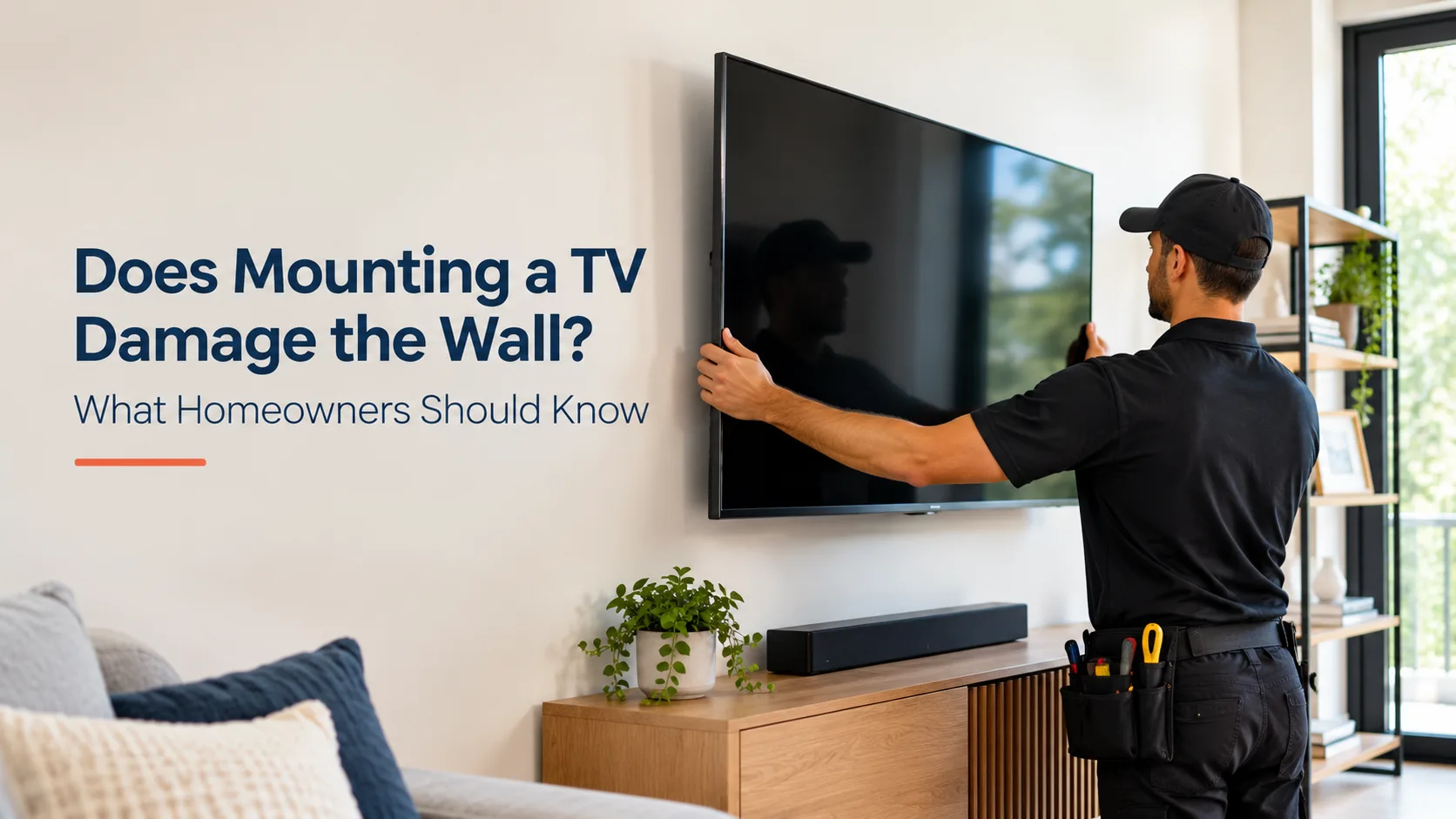 Does Mounting a TV Damage the Wall? What to Know