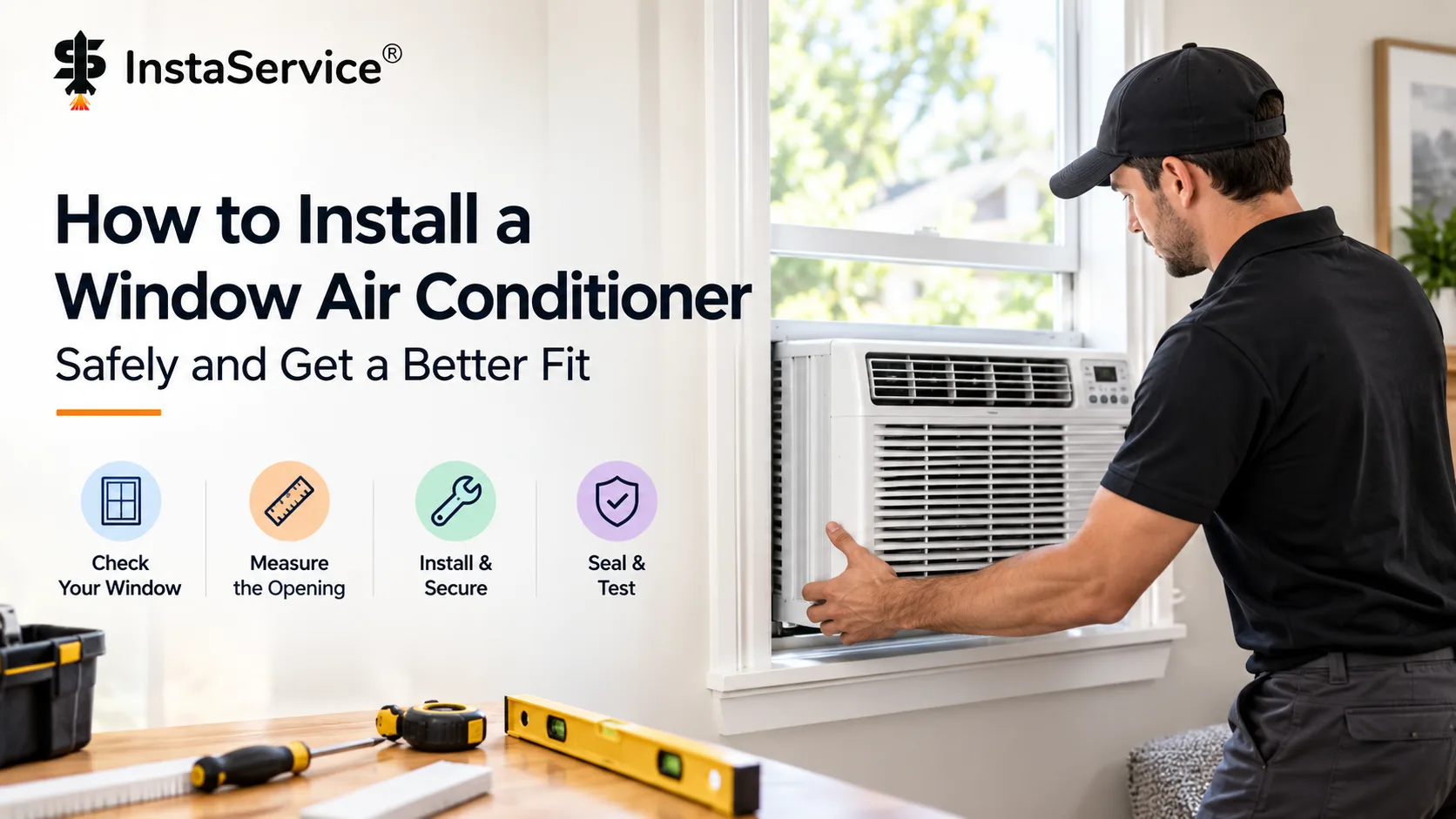 How to Install a Window Air Conditioner Safely and Get a Better Fit